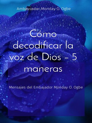 cover image of Cómo decodificar la voz de Dios--5 maneras